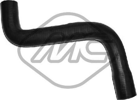 Патрубок системы охлаждения (радиатора) Metalcaucho для SEAT Inca I 1995-1998. Артикул 08386