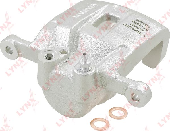 Тормозной суппорт LYNXauto задний левый для Hyundai Santa Fe III 2012-2018. Артикул BA-3893