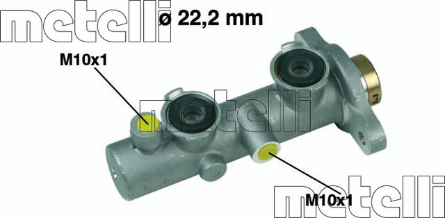 Тормозной цилиндр главный Metelli для Nissan Almera N15 1995-1998. Артикул 05-0342