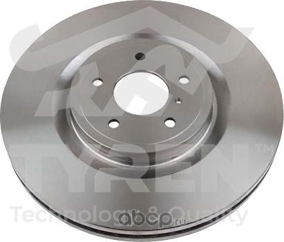 Тормозной диск (Tyren). Артикул TYR1011891