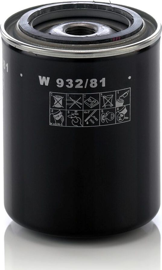 Масляный фильтр Mann-Filter. Артикул W 932/81