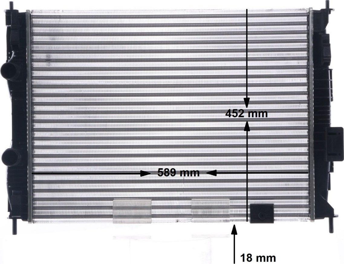 Радиатор охлаждения двигателя Mahle Behr. Артикул CR 15 000S