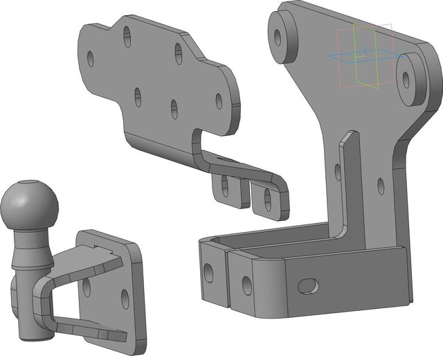 Фаркоп Трейлер под американский квадрат для Haval H9 I 2014-2026. Артикул 8151