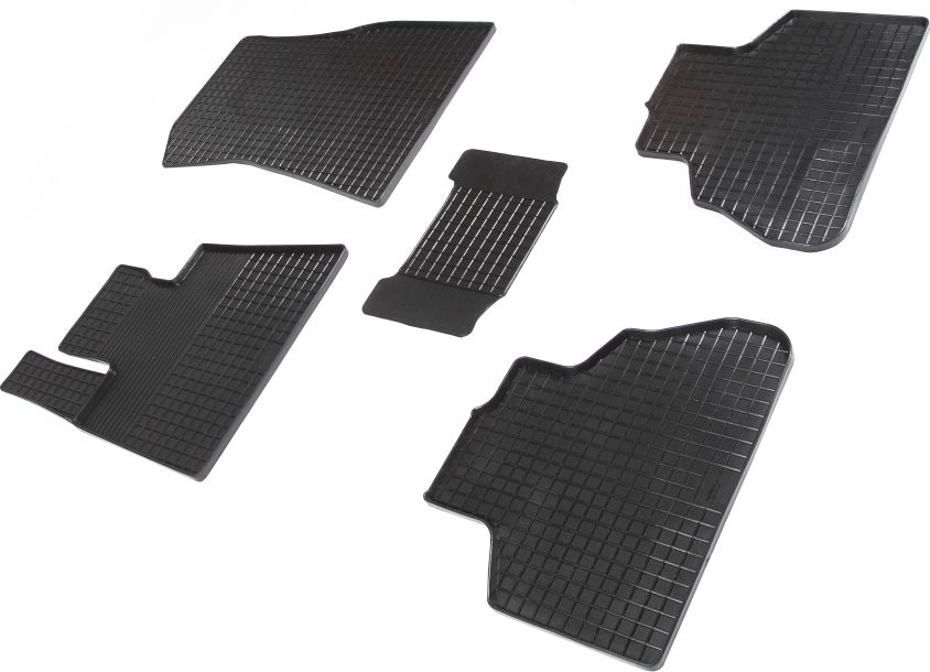 Коврики резиновые Seintex с узором сетка для салона BMW X5 G05 2019-2026. Артикул 90179