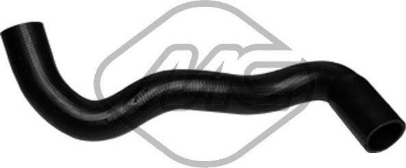 Патрубок радиатора (системы охлаждения) Metalcaucho. Артикул 98850