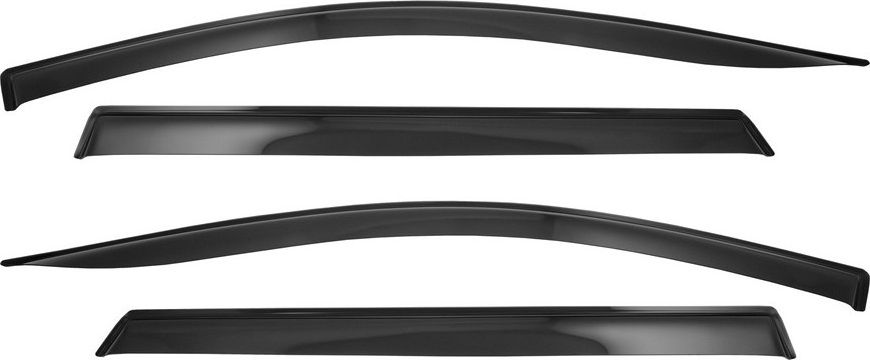 Дефлекторы Vinguru для окон Hyundai Santa Fe IV седан 2018-2026. Артикул AFV90718