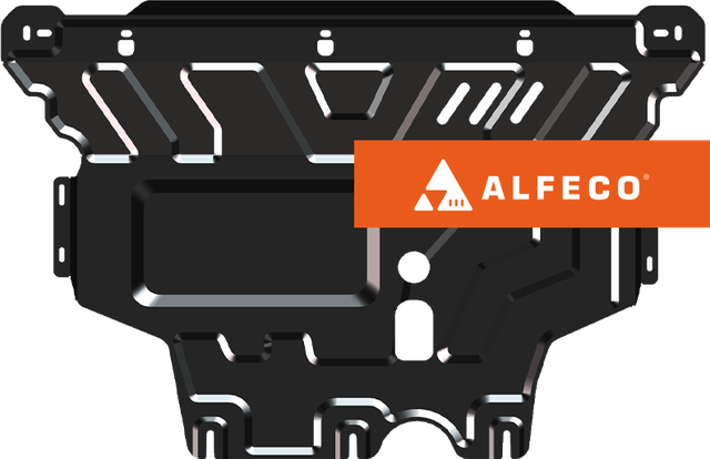 Защита Alfeco для картера и КПП Audi Q3 II 2018-2026. Артикул ALF.26.44st