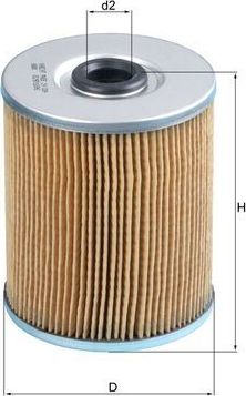 Фильтр гидравлический Mahle. Артикул HX 80