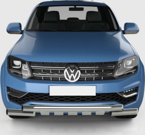 Защита Tamsan переднего бампера труба d76 Грендер для Volkswagen Amarok I рестайлинг 2016-2026. Артикул TCGGRN76VLW.24.88