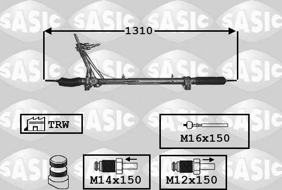 Рулевая рейка Sasic. Артикул 7170025