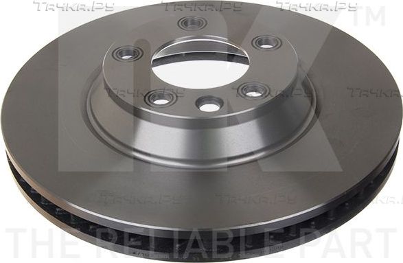 Тормозной диск NK передний левый для Porsche Cayenne II (958) 2010-2014. Артикул 2047103