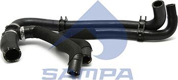 Патрубок системы охлаждения (радиатора) Sampa для Scania P 2003-2015. Артикул 041.463