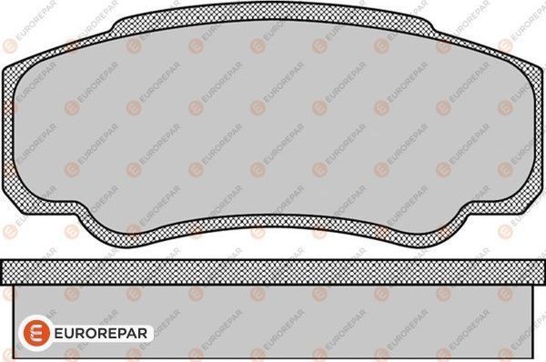 Тормозные колодки Eurorepar. Артикул 1617281780