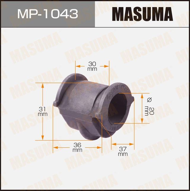 Втулки стабилизатора Masuma. Артикул MP-1043