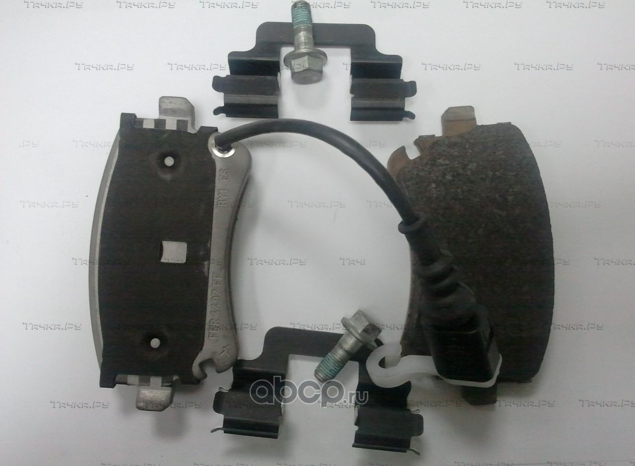 Тормозные колодки VAG задние для Volkswagen Multivan T5 2003-2015. Артикул 7H0698451B