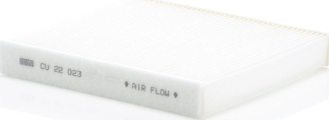 Салонный фильтр Mann-Filter для Suzuki Vitara II 2015-2026. Артикул CU 22 023