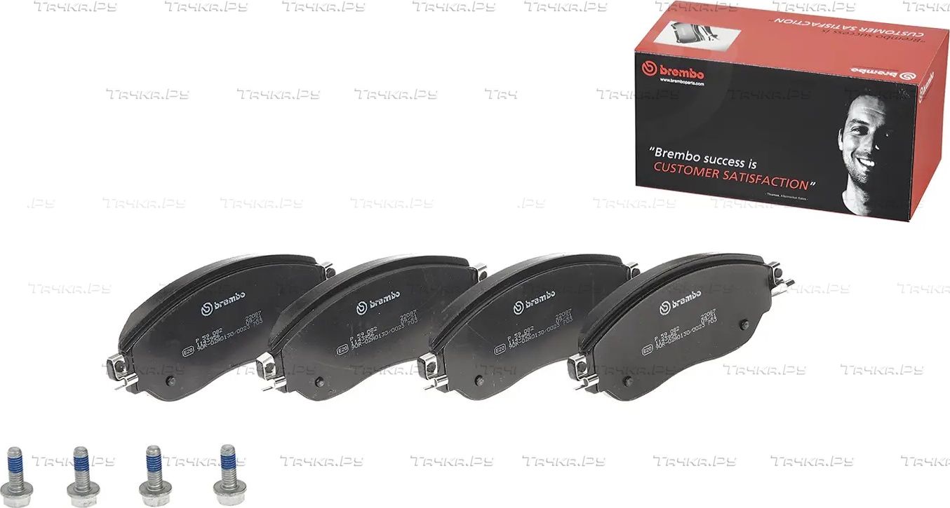 Тормозные колодки Brembo передние для Opel Vivaro B 2014-2018. Артикул P 59 082