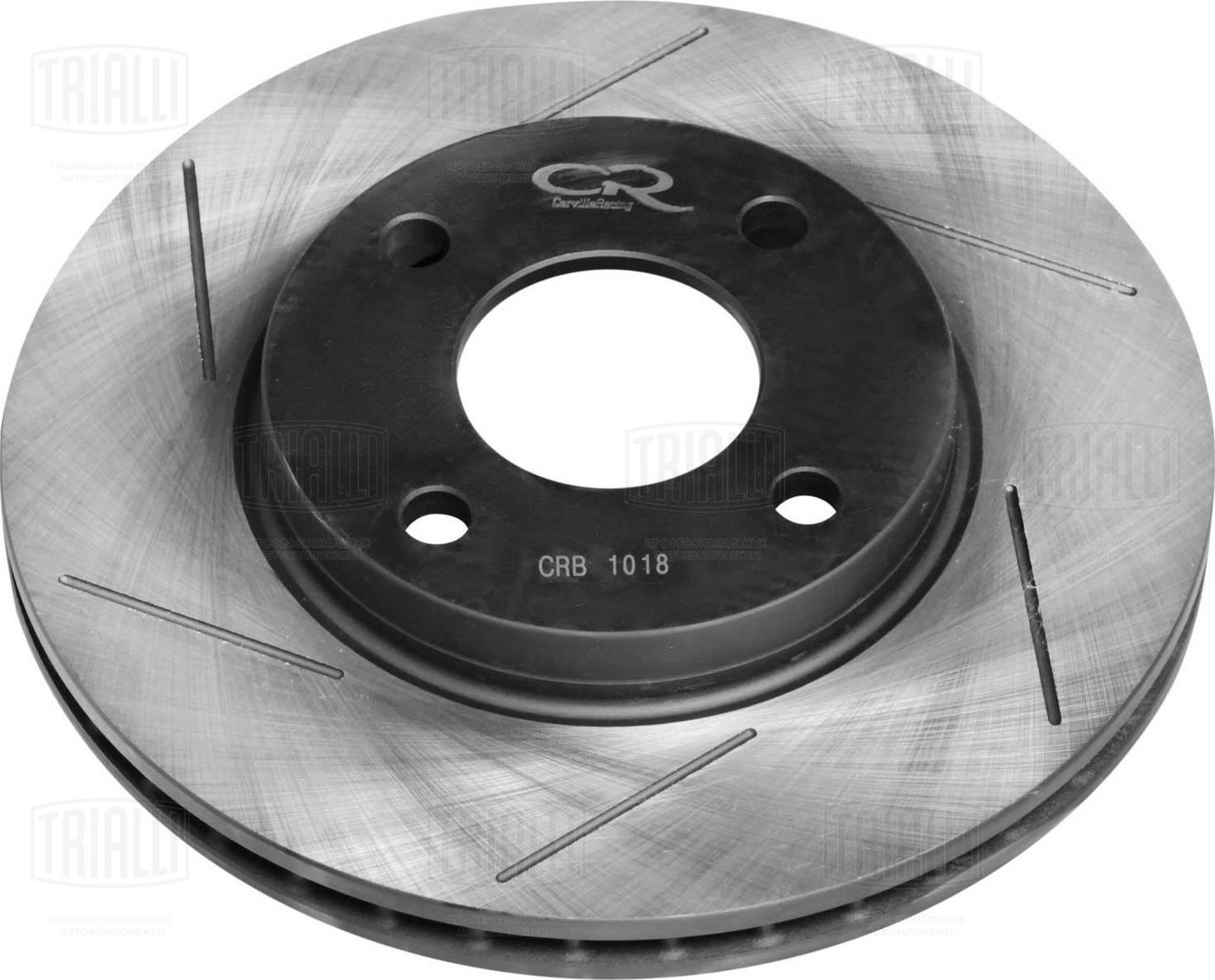 Диск торм. HighCarbon с тех.выт. перед. прав. для а/м Ford Fiesta (01 (Trialli). Артикул CRB1018