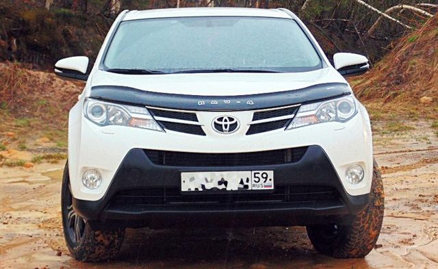 Дефлектор VT52 для капота Toyota Rav4 IV 2013-2016. Артикул TYA60VT