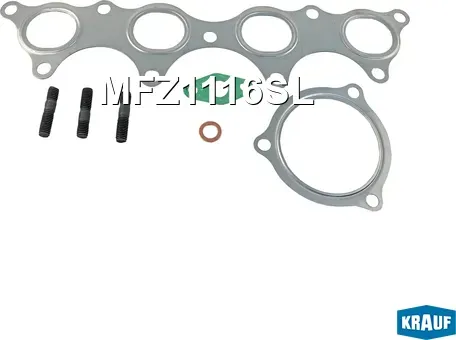 Комплект прокладок турбокомпрессора Krauf. Артикул MFZ1116SL