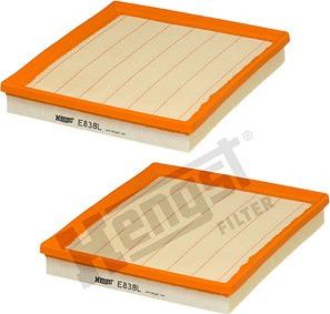 Воздушный фильтр Hengst. Артикул E838L-2