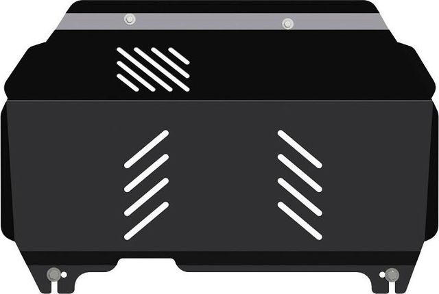 Защита Шериф (2 мм) для картера и КПП Kia Sportage II 2004-2010. Артикул 10.0935