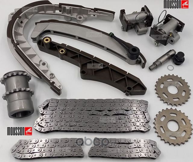 Комплект цепи ГРМ LR 4,4L 448PN BMW M62 (Mousson). Артикул STK448PN