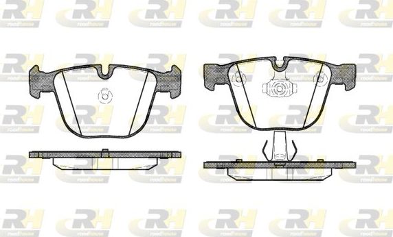 Тормозные колодки RoadHouse. Артикул 2892.00