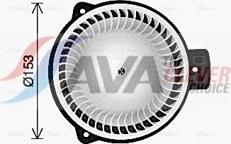 Вентилятор, мотор печки (отопителя) салона AVA для Honda Fit II 2008-2014. Артикул HD8326