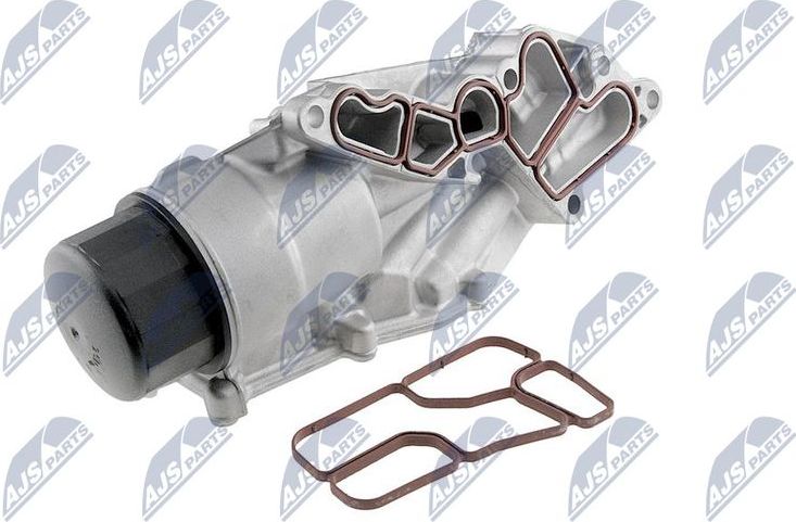 Радиатор масляный (маслоохладитель) для двигателя NTY (алюминий). Артикул CCL-ME-005