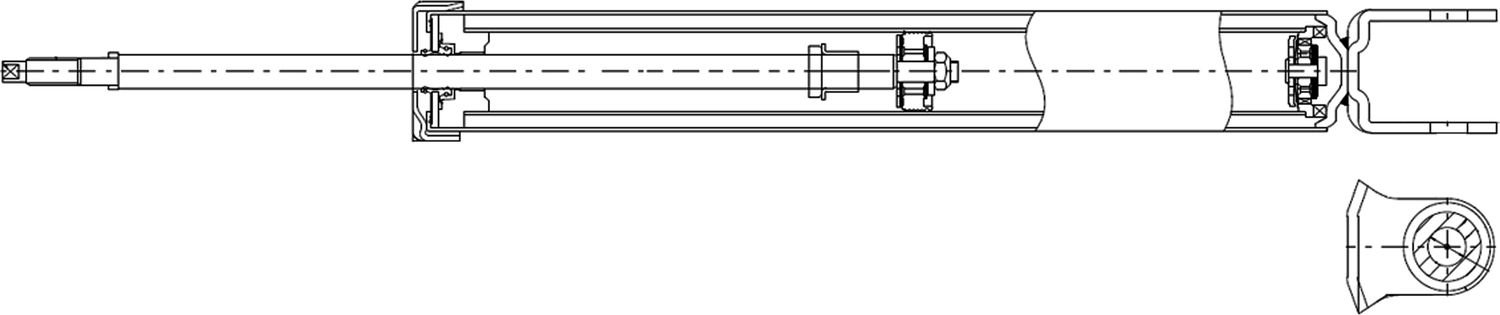 Амортизатор CTR. Артикул GY0677G