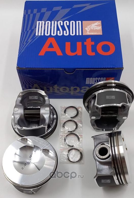 Поршень кольца комплект EA888 2.0T 23mm цена за 1шт ( продается комплектом 4 шт) (Mousson). Артикул SPR20EA88823STD