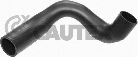 Патрубок радиатора (системы охлаждения) Cautex. Артикул 086404