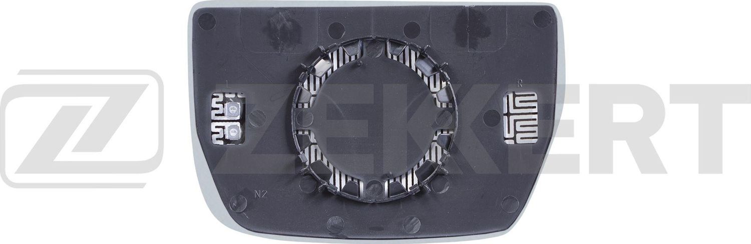 Зеркальное стекло бокового зеркала Zekkert. Артикул SP-1047