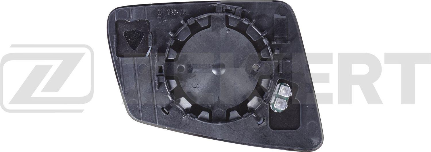 Зеркальное стекло бокового зеркала Zekkert. Артикул SP-1045