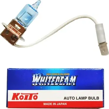 Лампа высокотемпературная Koito Whitebeam H3 12V 55W (100W) 4000K (уп. 1 шт.). Артикул 0752W