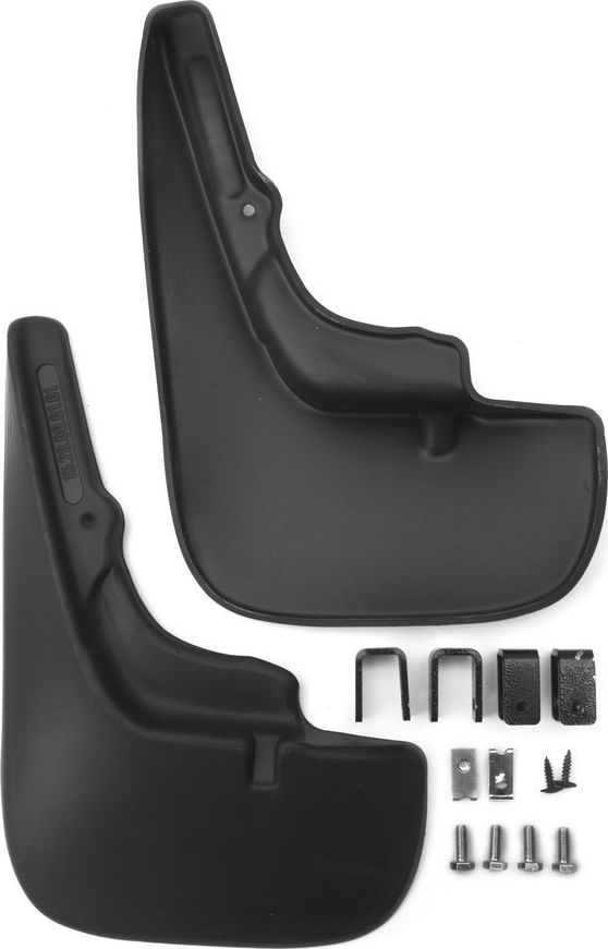 Брызговики Frosch (в пакете) передняя пара для Fiat Ducato фургон 2012-2026. Артикул NLF.15.28.F18