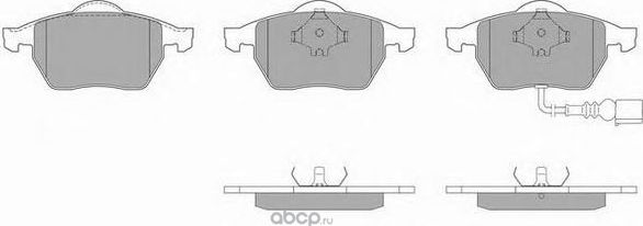 колодки тормозные дисковые (Simer). Артикул 5817