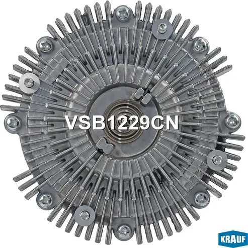 Вискомуфта TOYOTA Land Cruiser (09-) привода вентилятора охлаждения KRAUF. Артикул VSB1229CN