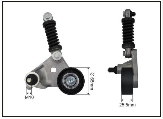Натяжной ролик (натяжитель) приводного ремня Caffaro. Артикул 100597SP