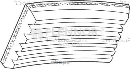 Поликлиновой ремень (Flennor). Артикул 7PK2315
