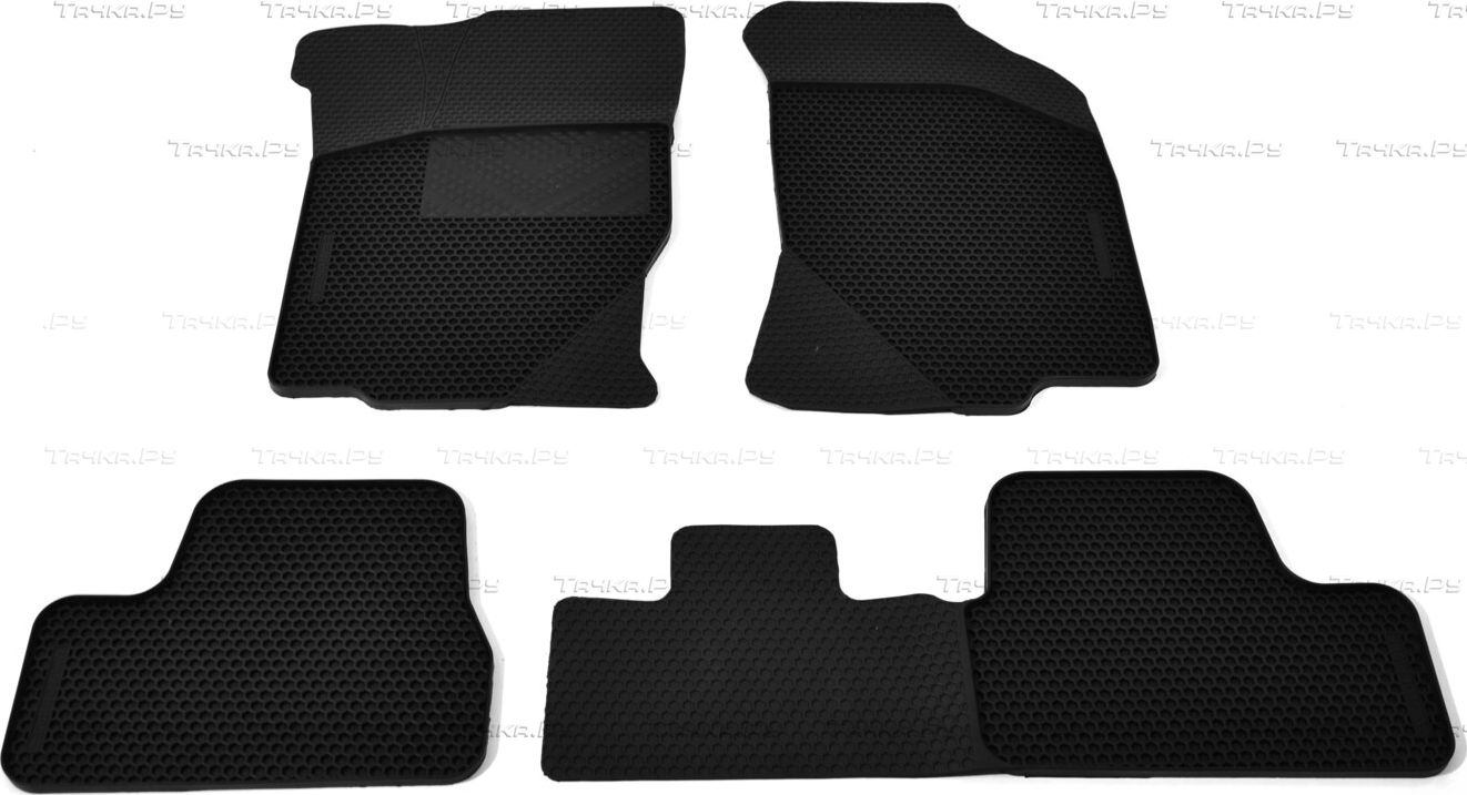 Коврики резиновые Avtodriver SOTABOARD для салона Datsun on-Do 2014-2020 Черные. Артикул EVTS.0137