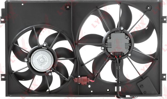 Вентилятор радиатора двигателя LYNXauto для Audi A1 I (8X) 2011-2018. Артикул RF-1575