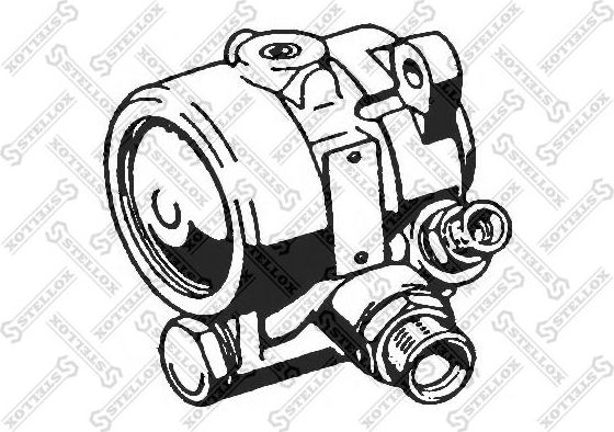 Насос ГУР Stellox (алюминий) для Mercedes-Benz Unimog 1977-2026. Артикул 84-32704-SX