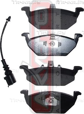 Тормозные колодки Akyoto Packing AKYOTO передние для Audi A3 I (8L) 1996-2003. Артикул AKD-1325
