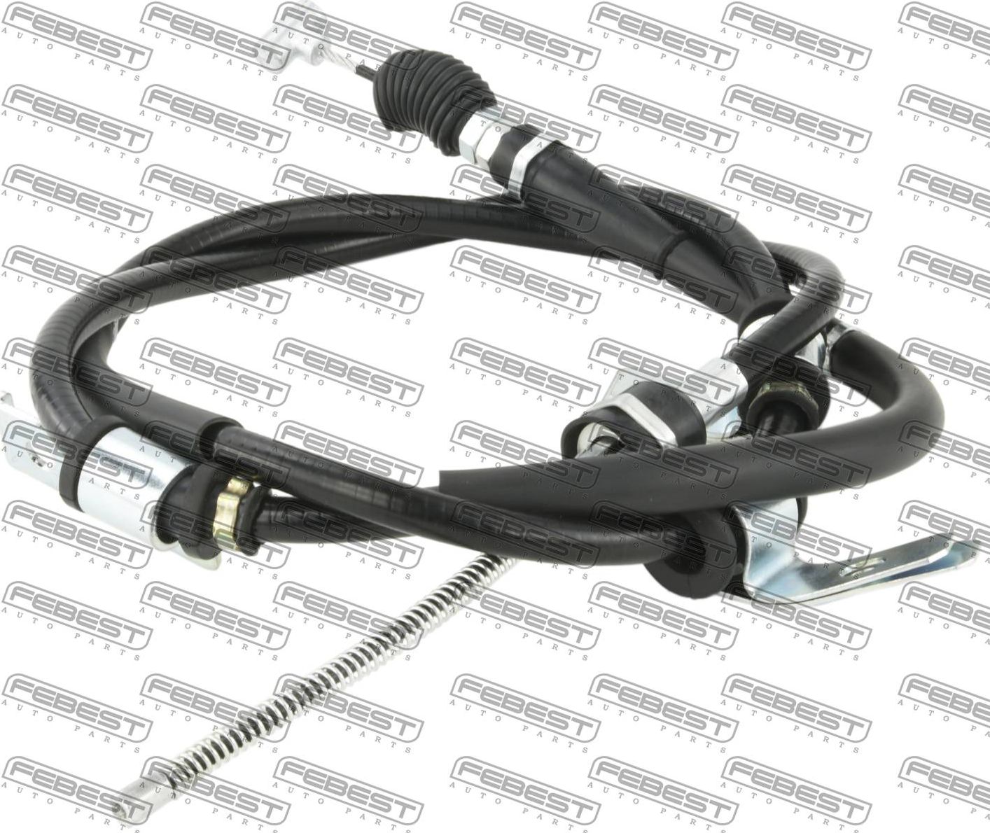 Трос ручника (тросик ручного тормоза) Febest. Артикул 07100-SN413LH