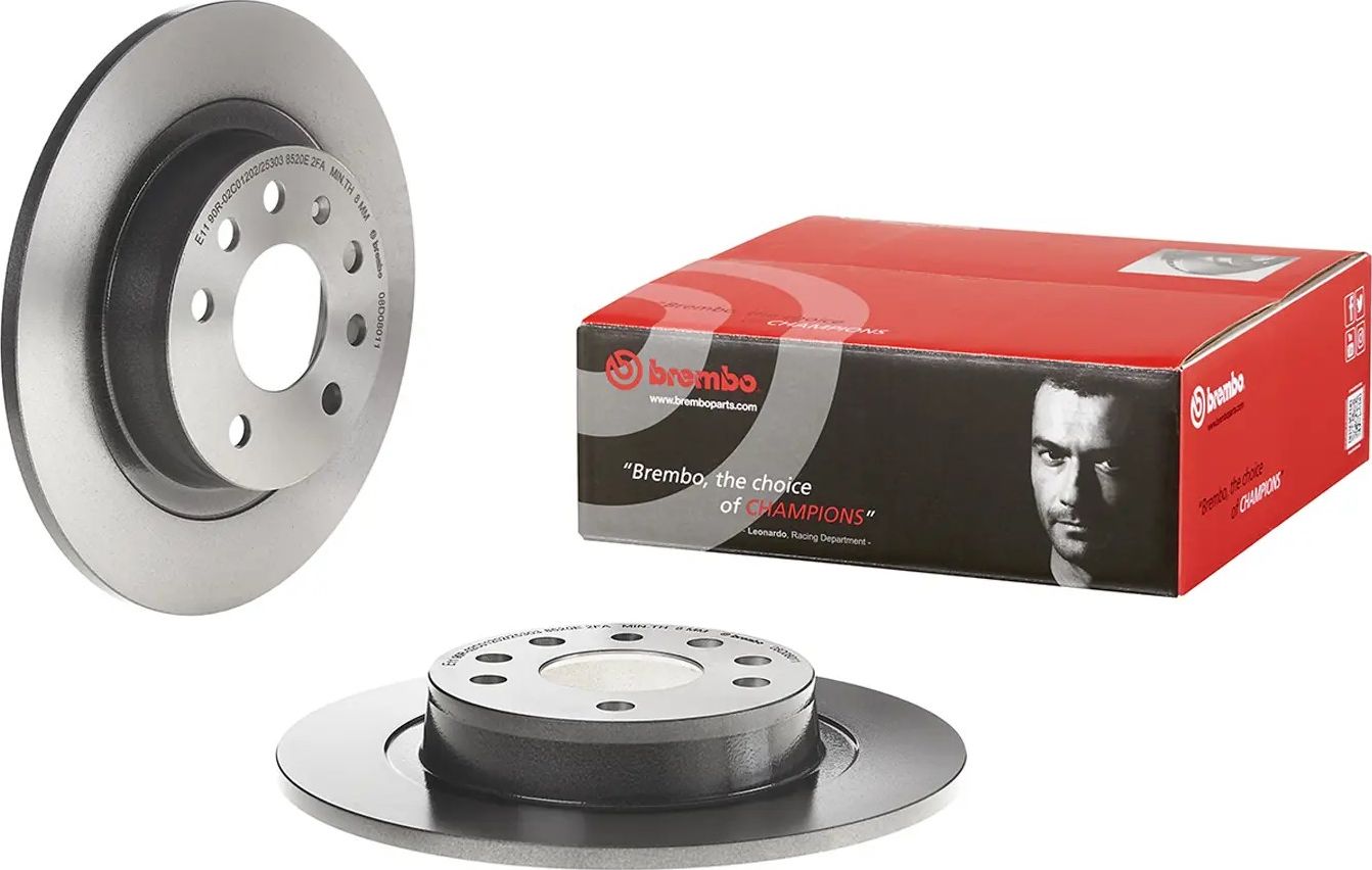 Тормозной диск Brembo PRIME LINE - UV Coated. Артикул 08.D080.11