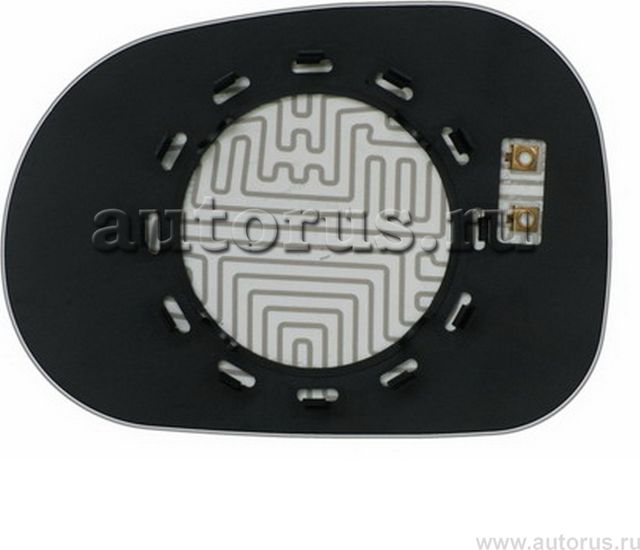 Эл. Зеркальный правый асферический голубой с обогревом (Ergon). Артикул 63340110