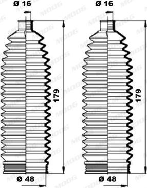 Шаровая опора MOOG. Артикул KI-BJ-17054