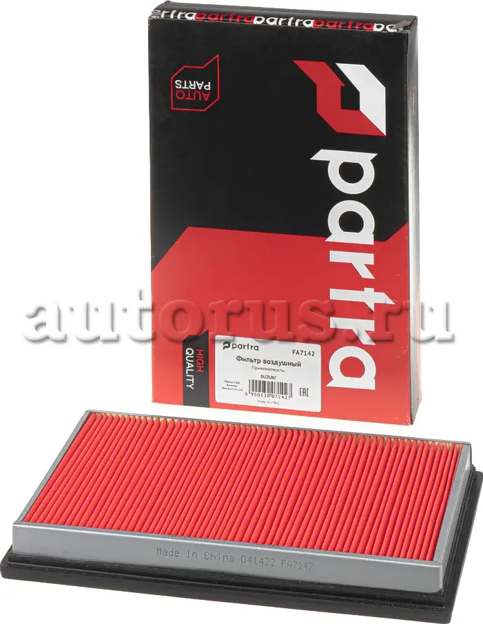 Фильтр воздушный Suzuki S-Cross, Vitara II PARTRA FA7142 Partra. Артикул FA7142